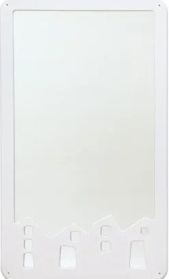 Educasa speilby hvit