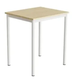 Elevbord Combi Bjørk/Hvit