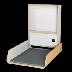 Endre EL vegghengt stellebord bjørk