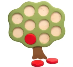 Epletre med 10 sitteputer