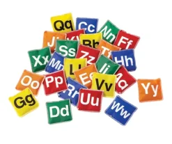 Erteposer med bokstaver