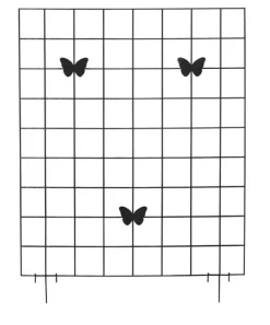 Espalier til plantekasse