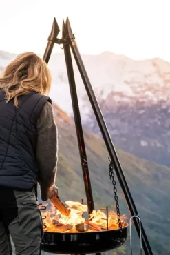 Espegard bålpanne med stativ