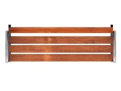 Fastmontert parkbenk B01