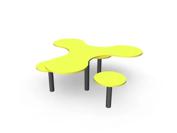 Finno ABC Sandbord Nico med 3 stoler