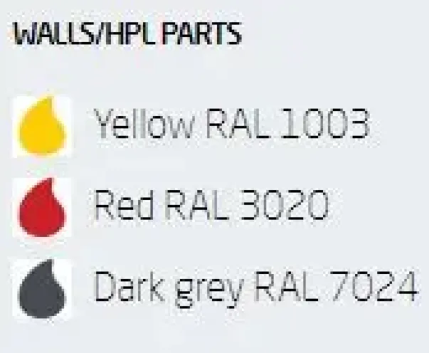 Finno ABC Sandbord Nico med 3 stoler