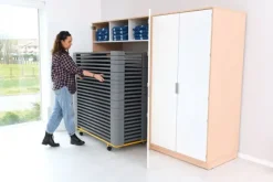 Fix skap for senger bjørk