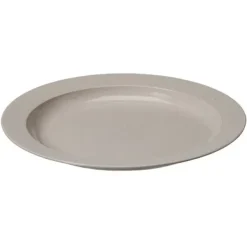 Flat tallerken bioplast