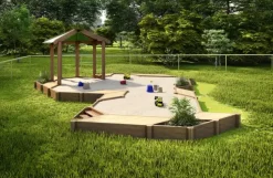 Flora Mojave sandkasse natur