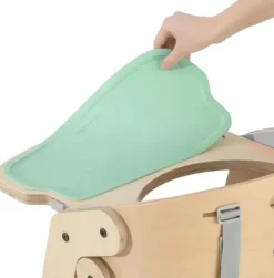 Foldy høystol med bøyle