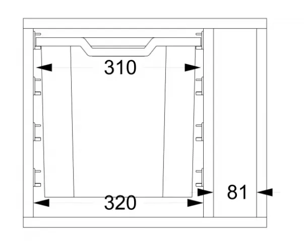 Freja 1 stor plastbakk