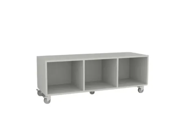 Freja skolereol 3 rom hvit