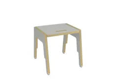 Frigg stablebar taburett lys grå