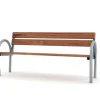 Frittstående parkbenk B02