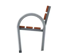 Frittstående parkbenk B02