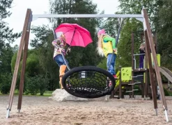 Fugleredehuske komplett limegrønn