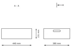 Funky oppbevaringskasse liten