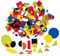 Geometriske former i filt