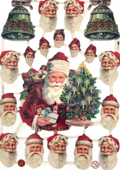 Glansbilder nisser og engler