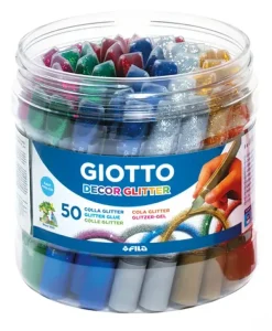 Glitterlim mix storpakke