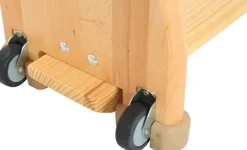 Gymnastikkbenk med hjul