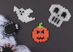 Halloween skumle perleplater- idépakke