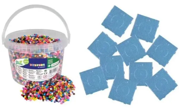 Halloween skumle perleplater- idépakke