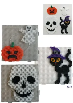 Halloweenpakke rørperler midi