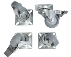 Hjulsett til kartongreol