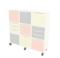 Hjulsett til skuffereol