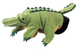 Hånddukke krokodille