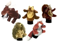 Hånddukker skogsdyr