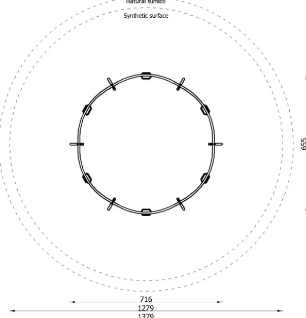 Huskestativ for 6 seter