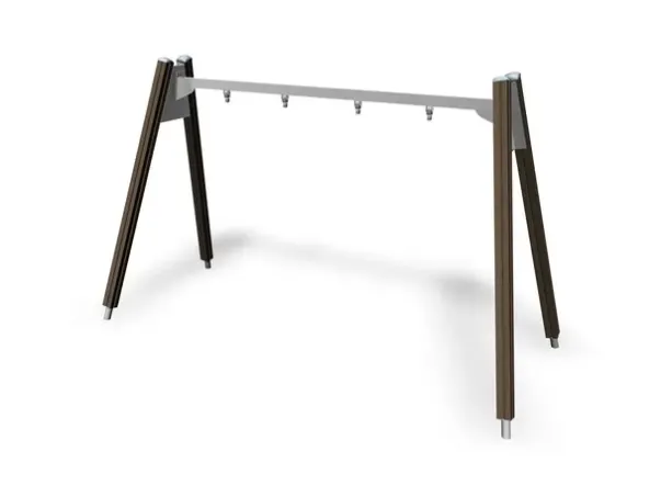 Huskestativ lavt for 2 husker lime