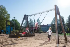 Huskestativ lavt for 2 husker lime