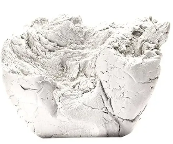 Hvit leire uten chamotte