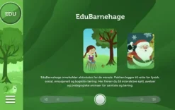 Interaktivt gulv barnehage