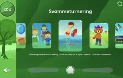 Interaktivt gulv barnehage