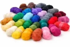 Kardet ull storpakke