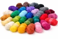 Kardet ull storpakke