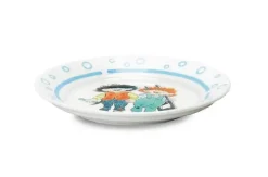 Karius og Baktus flat tallerken