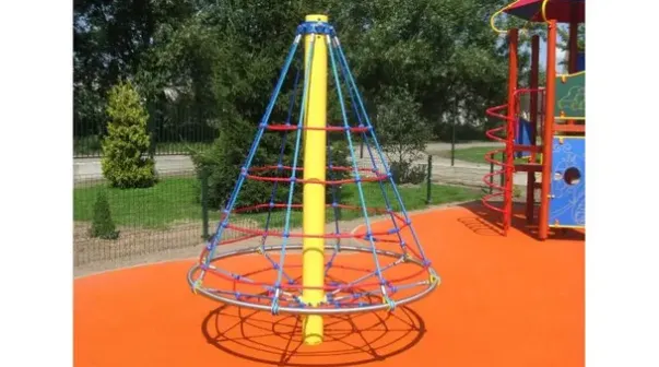 Klatrenett kjegleformet