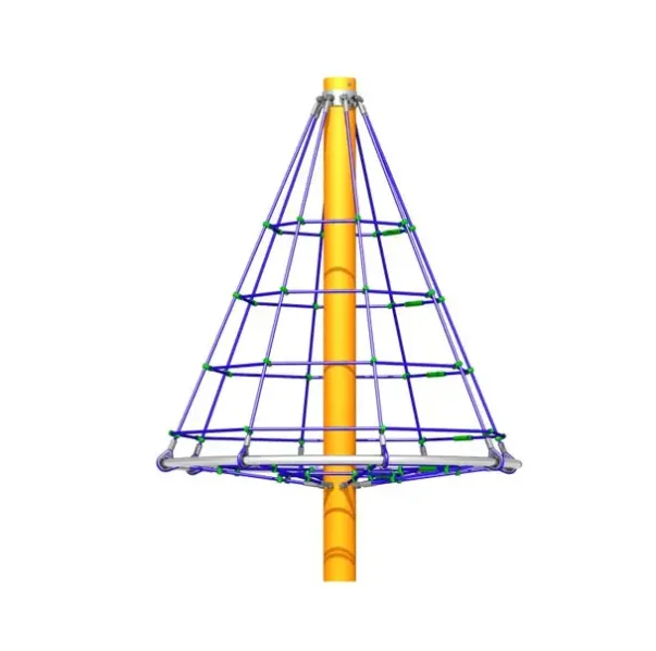 Klatrenett kjegleformet