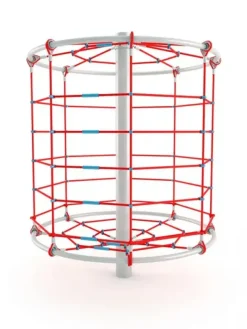 Klatrenett roterende karusell