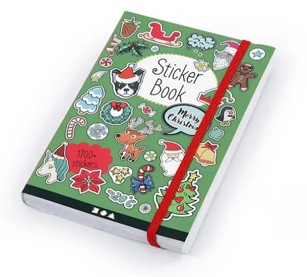 Klistremerkebok julemotiver