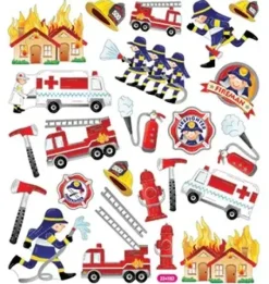 Klistremerker brannbil