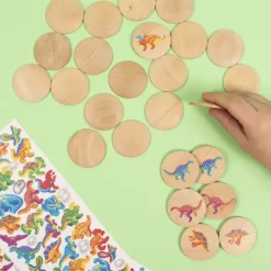 Klistremerker dinosaurer