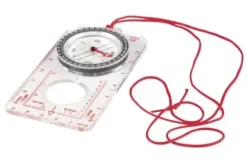 Kompass med forstørrelsesglass