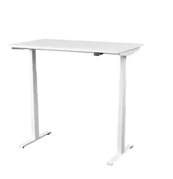 Kontorpult heve senk hvit