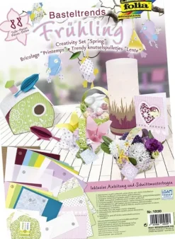 Kreativ papirpakke vår